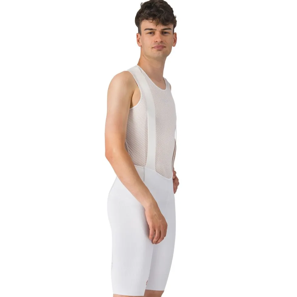 Castelli Free Aero Race S Fietsshort met Bretels Heren - wit 001
