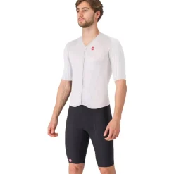 Trisuits|Trisuits < Castelli Free anreo 3 Racebody et Korte ouwen Heren - wit/zwart 101