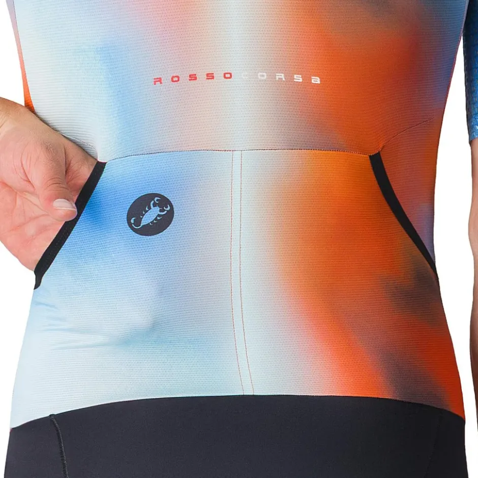 Trisuits|Trisuits < Castelli Free anreo 3 Racebody et Korte ouwen Heren - paprika/winter ky-back 655