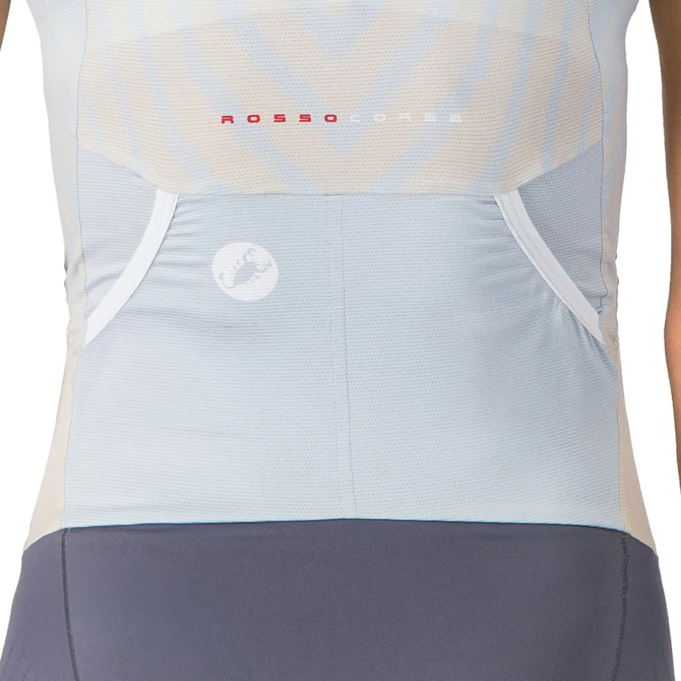 Castelli Free Sanremo 3 Racebody zonder Mouwen Dames - winter sky/silver moon-smoky grey 486