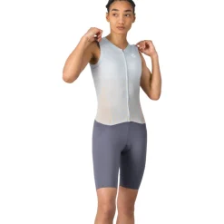 Castelli Free Sanremo 3 Racebody zonder Mouwen Dames - winter sky/silver moon-smoky grey 486