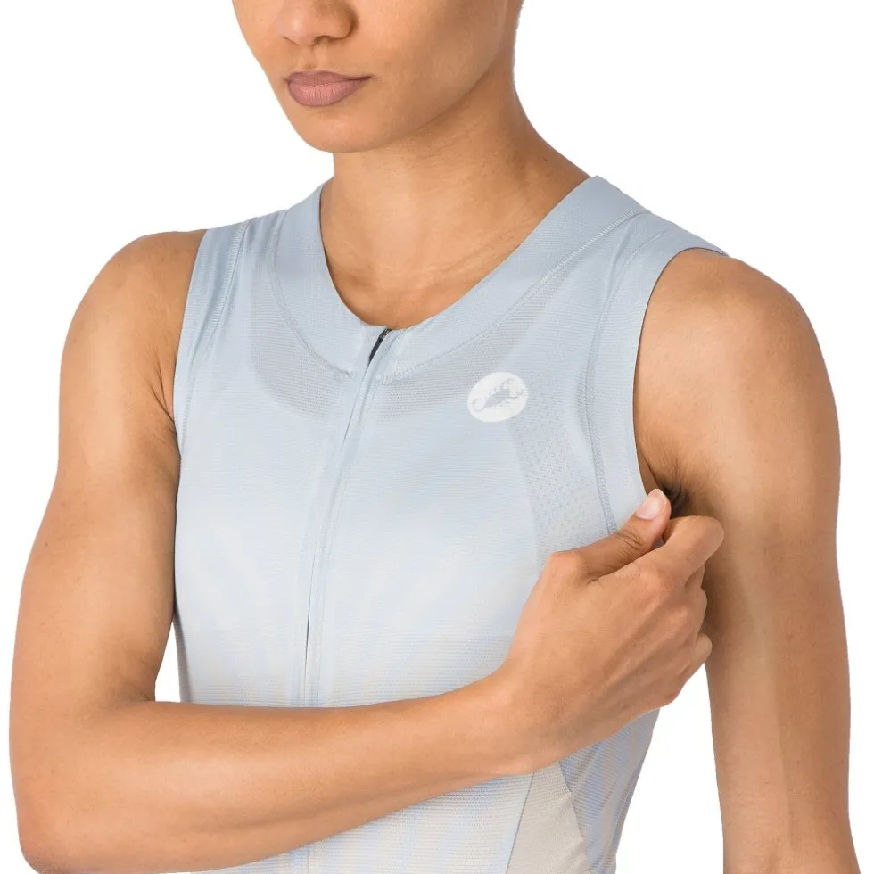 Castelli Free Sanremo 3 Racebody zonder Mouwen Dames - winter sky/silver moon-smoky grey 486