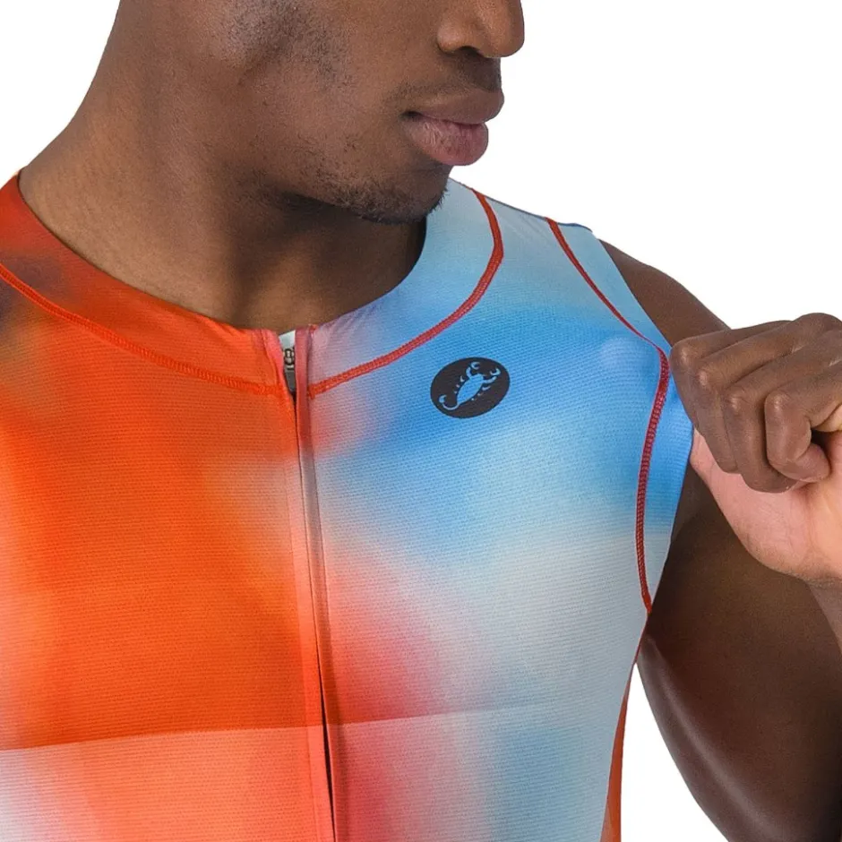 Trisuits|Trisuits < Castelli Free anreo 3 Racebody Heren - paprika/winter ky-back 655