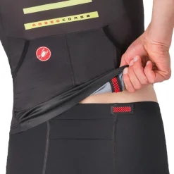 Castelli Free Speed 3 Race Fietsshirt met Korte Mouwen Heren - zwart 010