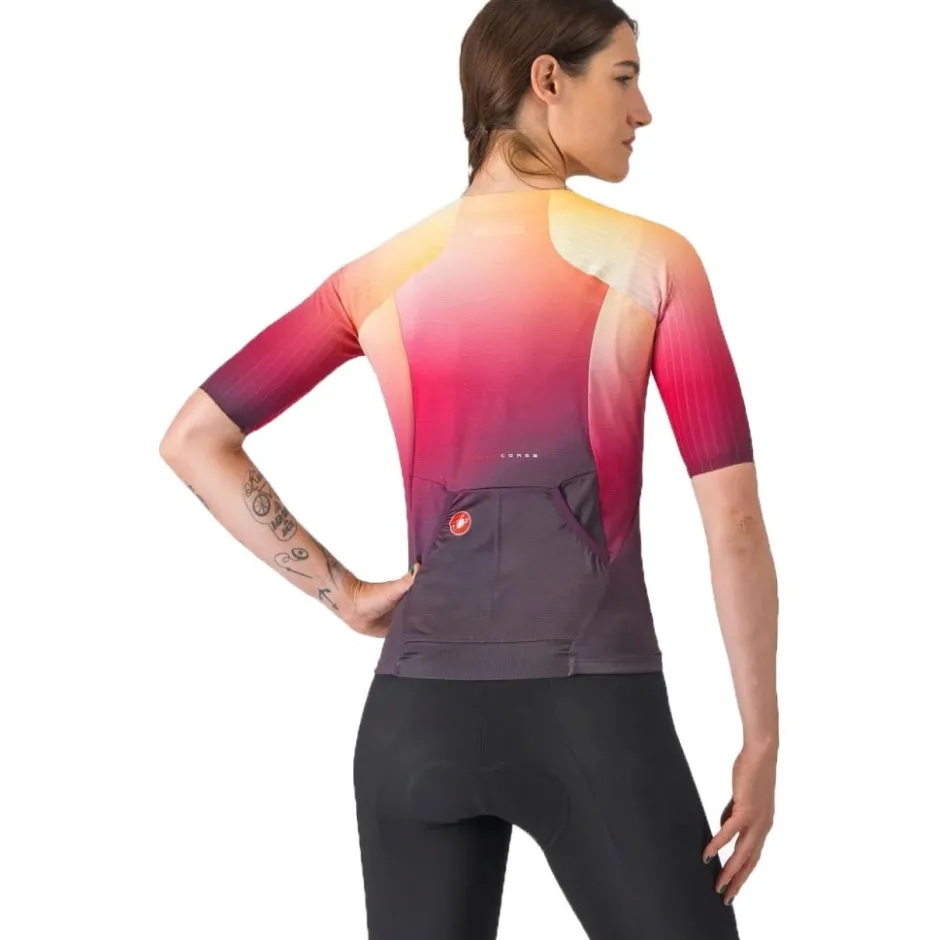 T-Shirts & Tops < Castelli Free peed 3 Race Fiethirt et Korte ouwen Dae - dark night hade/vivid orange 513