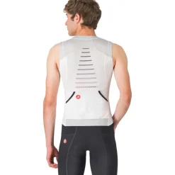 T-Shirts & Tops < Castelli Free peed 3 hirt zonder ouwen Heren - white/iver grey 101