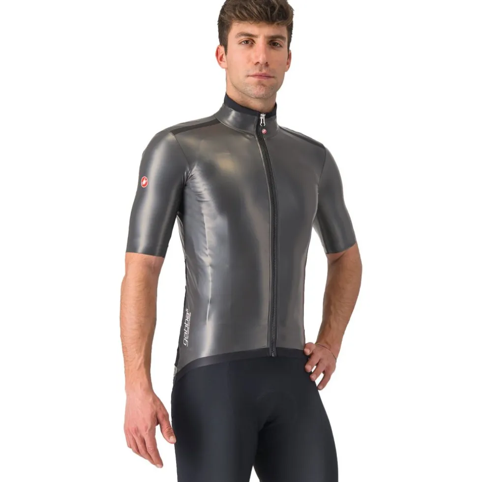 Castelli Gabba R Jas met Korte Mouwen Heren - zwart 010