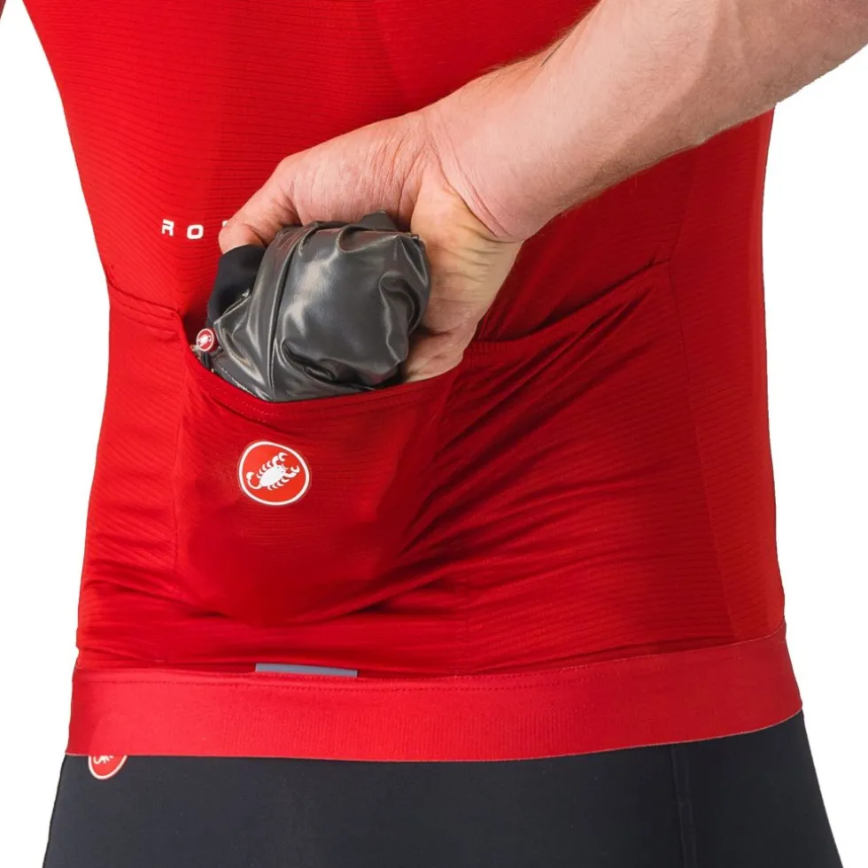 Castelli Gabba R Jas met Korte Mouwen Heren - zwart 010