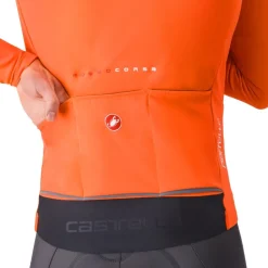 Racefietsjacks < Castelli Perfetto Air Jas Heren - brilliant orange 034