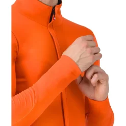 Racefietsjacks < Castelli Perfetto Air Jas Heren - brilliant orange 034