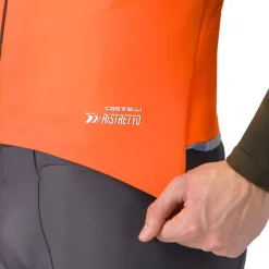 Vesten < Castelli Perfetto Air Vet Heren - briiant orange 034