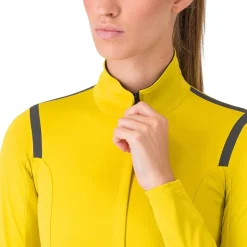 Racefietsjacks < Castelli Perfetto Ro 3 Ja Dame - mango mojito/back refex 712