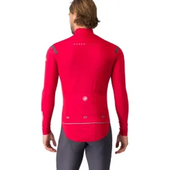 Racefietsjacks < Castelli Perfetto RoS 3 Jas Heren - rich red/black reflex 645