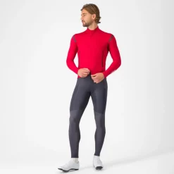 Racefietsjacks < Castelli Perfetto RoS 3 Jas Heren - rich red/black reflex 645