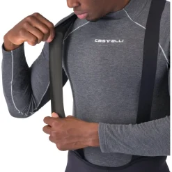 Castelli Polare 4 Fietsbroek met Bretels Heren - zwart 010