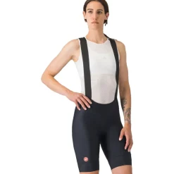 Castelli Prima 2 DT Fietsshort met Bretels Dames - zwart/zwart 010