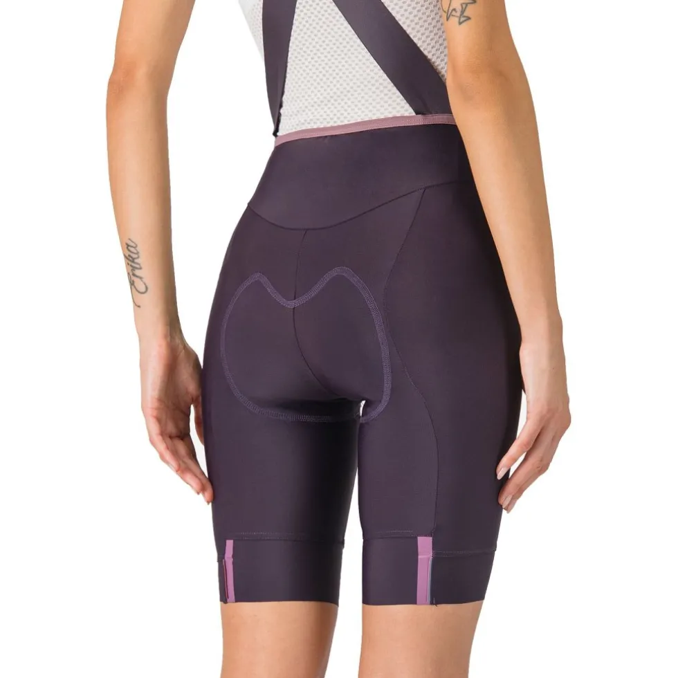 Castelli Prima 2 DT Fietsshort met Bretels Dames - dark night shade/deep purple 513