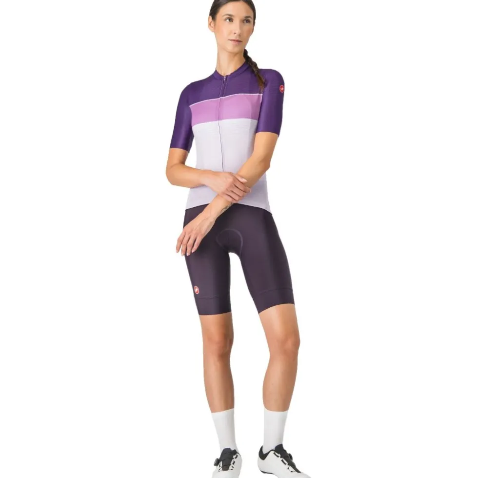 Castelli Prima 2 DT Fietsshort met Bretels Dames - dark night shade/deep purple 513