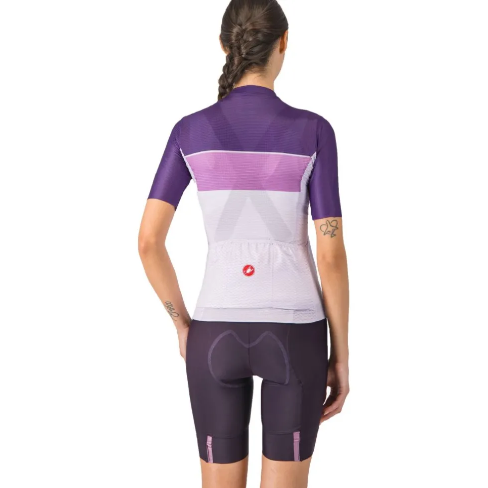 Castelli Prima 2 DT Fietsshort met Bretels Dames - dark night shade/deep purple 513