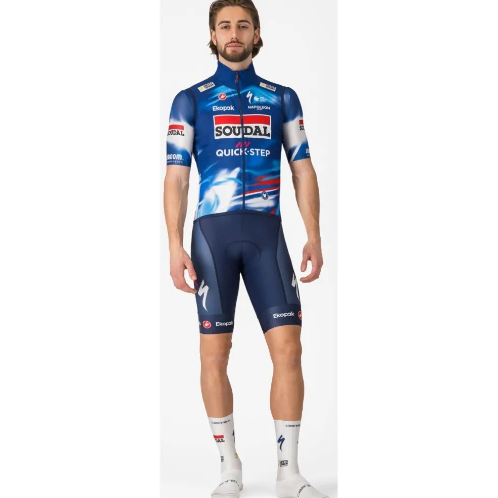 Castelli Pro Light Windvest Team Soudal Quick-Step Heren - score/blue-red 150