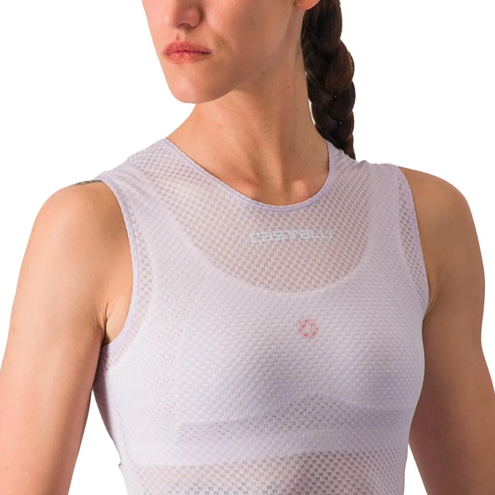 Castelli Pro Mesh Hemd zonder Mouwen Dames - purple mist 538