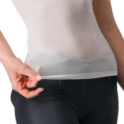 Castelli Pro Mesh Hemd zonder Mouwen Dames - wit/zwart 001