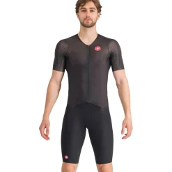 Trisuits|Trisuits < Castelli PR 2 peed Racebody Heren - zwart 010