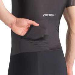 Trisuits|Trisuits < Castelli PR 2 peed Racebody Heren - zwart 010
