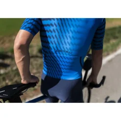 Trisuits|Trisuits < Castelli PR 2 Speed Racebody Heren - belgian blue/white-azzurro ita 424