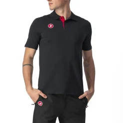 T-Shirts & Tops < Castelli Race Day Pooshirt Heren - zwart 010