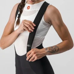 Castelli Sorpasso RoS Dames Fietsbroek met Bretels - black/reflex 710