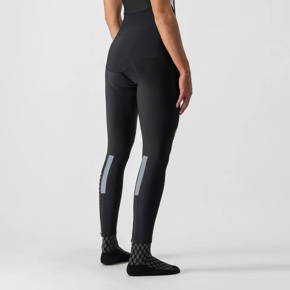 Castelli Sorpasso RoS Dames Fietsbroek met Bretels - black/reflex 710