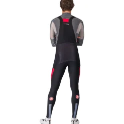 Castelli Sorpasso RoS Fietsbroek met Bretels Heren - zwart rood 023