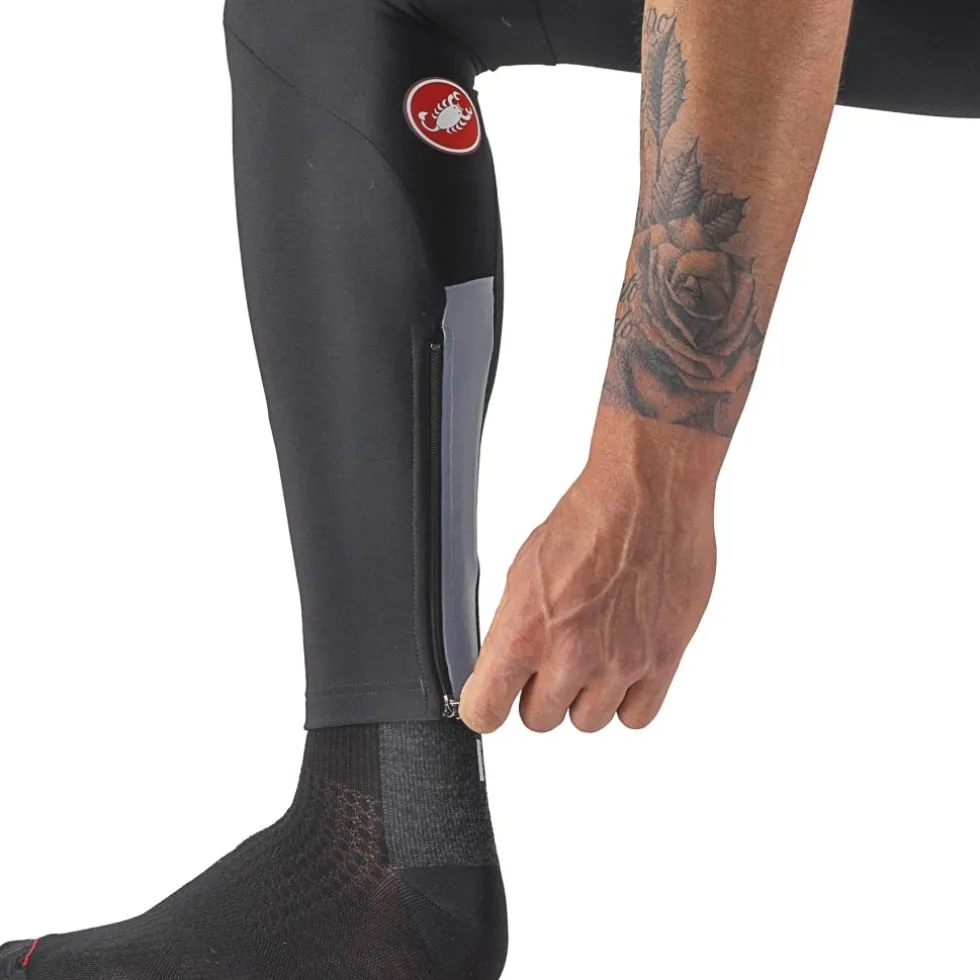Castelli Sorpasso RoS Fietsbroek met Bretels Heren - zwart rood 023