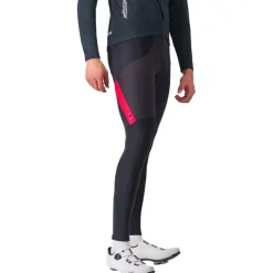 Castelli Sorpasso RoS Fietsbroek met Bretels Heren - zwart rood 023