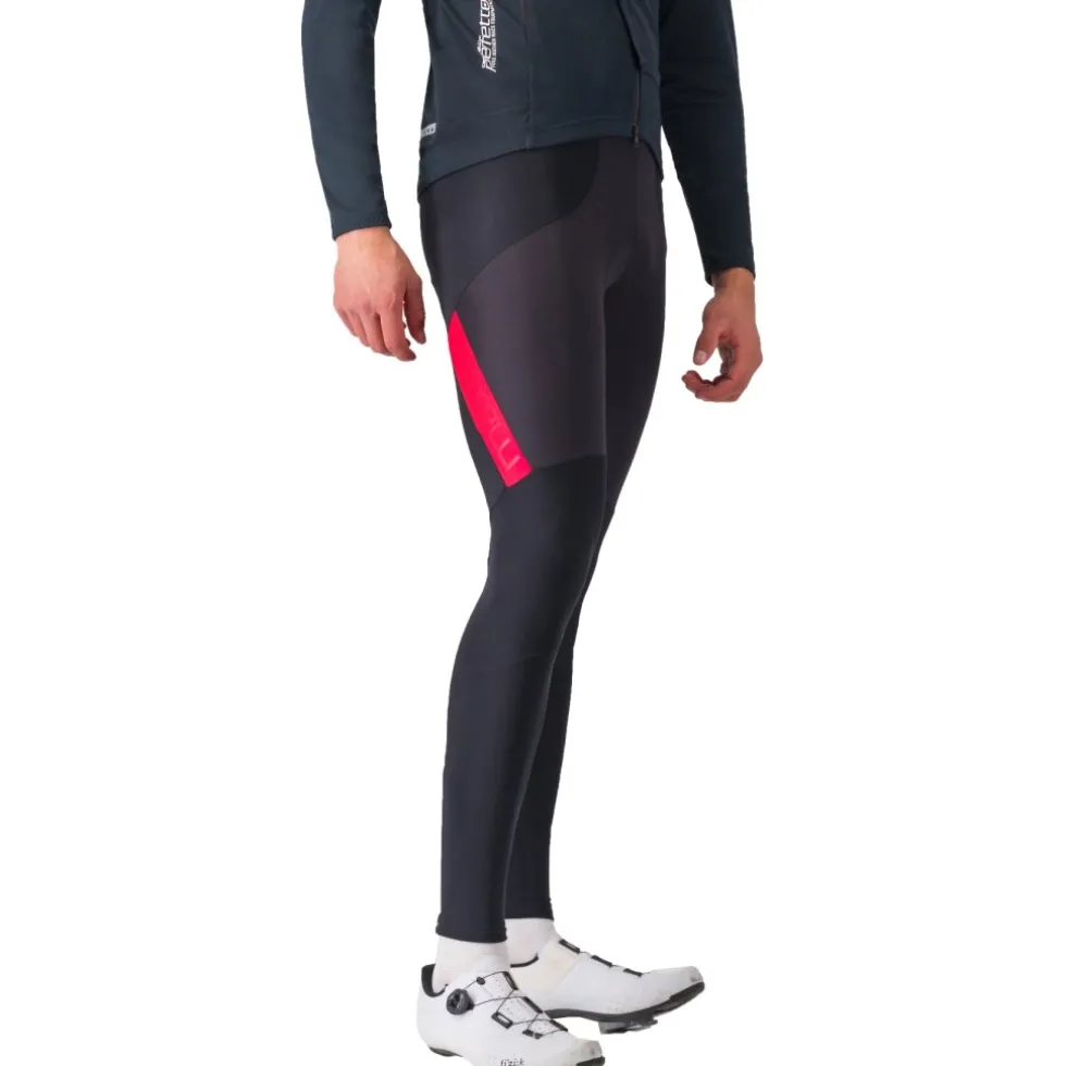 Castelli Sorpasso RoS Fietsbroek met Bretels Heren - zwart rood 023