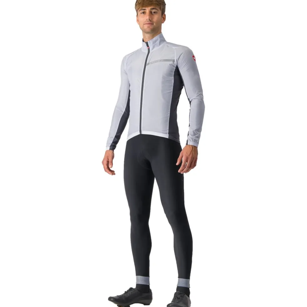 Castelli Squadra Stretch Jas Heren - silver grey/dark grey