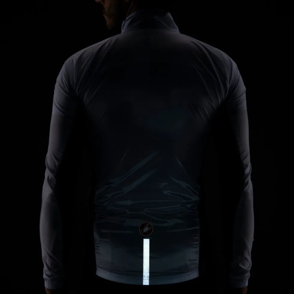 Castelli Squadra Stretch Jas Heren - silver grey/dark grey