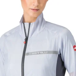 Castelli Squadra Stretch Jas Dames - silver grey/dark grey