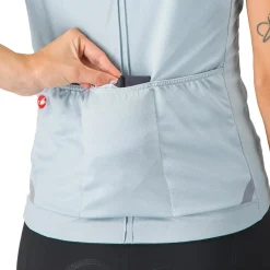 Castelli Squadra Stretch Jas Dames - silver grey/dark grey