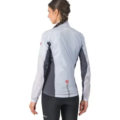 Castelli Squadra Stretch Jas Dames - silver grey/dark grey