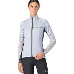 Castelli Squadra Stretch Jas Dames - silver grey/dark grey