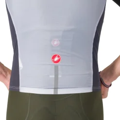Castelli Squadra Stretch Vest Heren - silver grey/dark grey