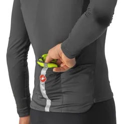 Castelli Squadra Stretch Vest Heren - electric lime/dark grey 383