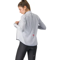 Castelli Squall Shell Jas Dames - silver grey/black 870