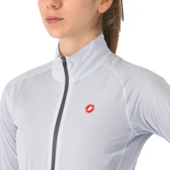 Castelli Squall Shell Jas Dames - silver grey/black 870