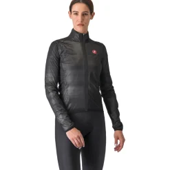 Castelli Squall Shell Jas Dames - light black/silver grey 085