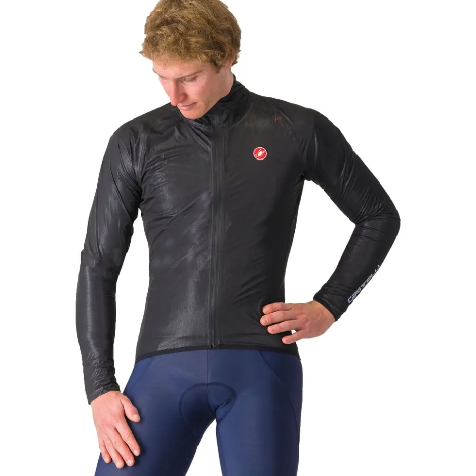Racefietsjacks|Regenjassen < Castelli qua he Ja Heren - ight back/iver grey 085
