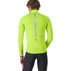 Castelli Squall Shell Jas Heren - electric lime/black 383