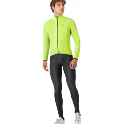 Castelli Squall Shell Jas Heren - electric lime/black 383